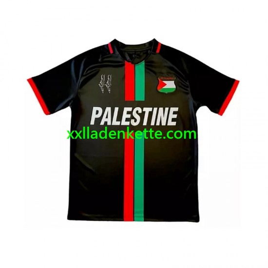 Fußballtrikot Club Deportivo Palestino Center Stripre Herren Heim 2024-2025 Kurzarm