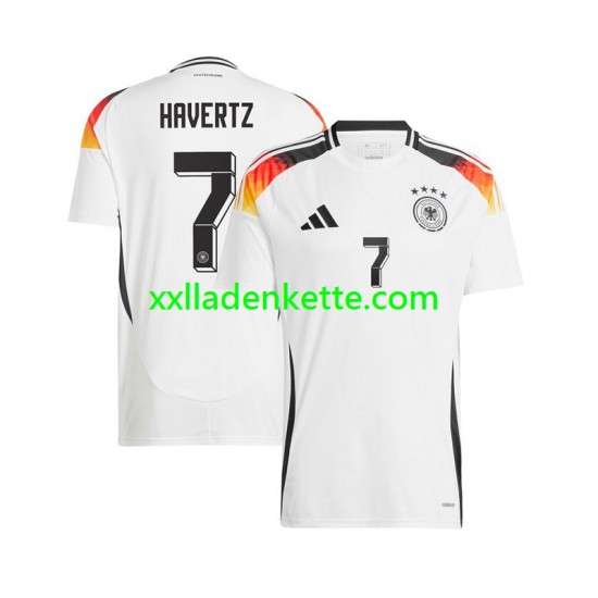 Fußballtrikot Deutschland Havertz 7 Herren Heim Euro 2024 Kurzarm