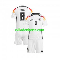 Fußballtrikot Deutschland Toni Kroos 8 Kinder Heim Euro 2024 Kurzarm