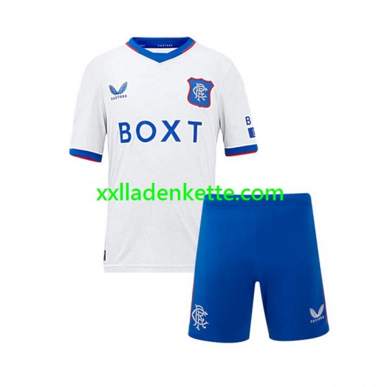 Fußballtrikot Rangers Kinder Auswärts 2024-2025 Kurzarm