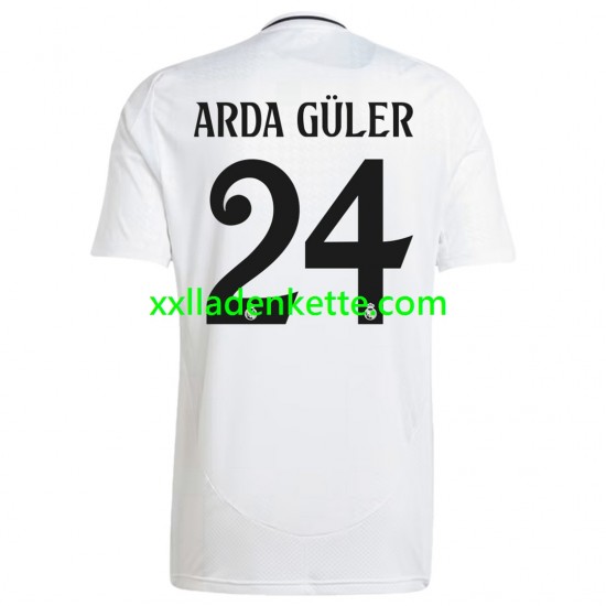 Fußballtrikot Real Madrid ARDA GULER 24 Herren Heim 2024-2025 Kurzarm