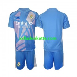 Fußballtrikot Real Madrid Torwart Kinder Heim 2024-2025 Kurzarm