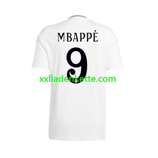 Fußballtrikot Real Madrid Mbappé Kylian 9 Herren Heim 2024-2025 Kurzarm
