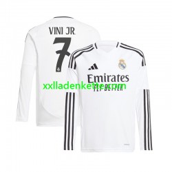 Fußballtrikot Real Madrid Vinicius Junior 7 Herren Heim 2024-2025 Langarm
