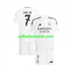 Fußballtrikot Real Madrid Vinicius Junior 7 Kinder Heim 2024-2025 Kurzarm