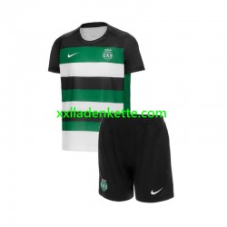 Fußballtrikot Sporting CP Kinder Heim 2024-2025 Kurzarm