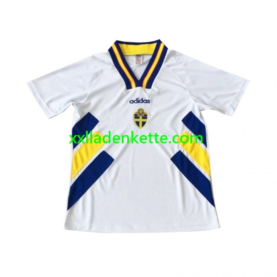 Fußballtrikot Schweden Retro Herren Auswärts 1994 Kurzarm