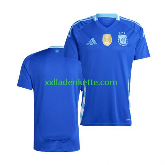 Fußballtrikot Argentinien Herren Auswärts Copa America 2024 Kurzarm