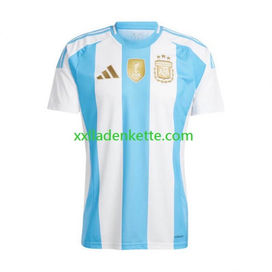 Fußballtrikot Argentinien Herren Heim Copa America 2024 Kurzarm