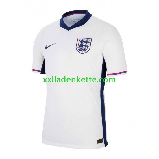 Fußballtrikot England Herren Heim Euro 2024 Kurzarm