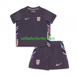 Fußballtrikot England Kinder Auswärts Euro 2024 Kurzarm