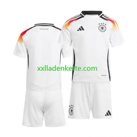 Fußballtrikot Deutschland Kinder Heim Euro 2024 Kurzarm
