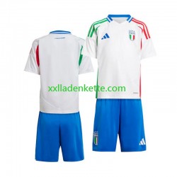 Fußballtrikot Italien Kinder Auswärts Euro 2024 Kurzarm