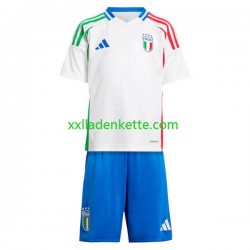 Fußballtrikot Italien Kinder Auswärts Euro 2024 Kurzarm