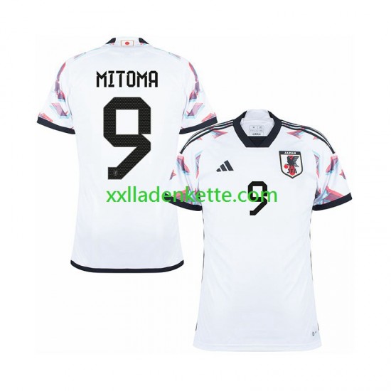 Fußballtrikot Japan MITOMA 9 Herren Auswärts World Cup 2022 Kurzarm