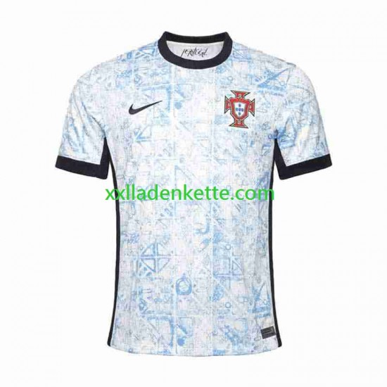 Fußballtrikot Portugal Herren Auswärts Euro 2024 Kurzarm