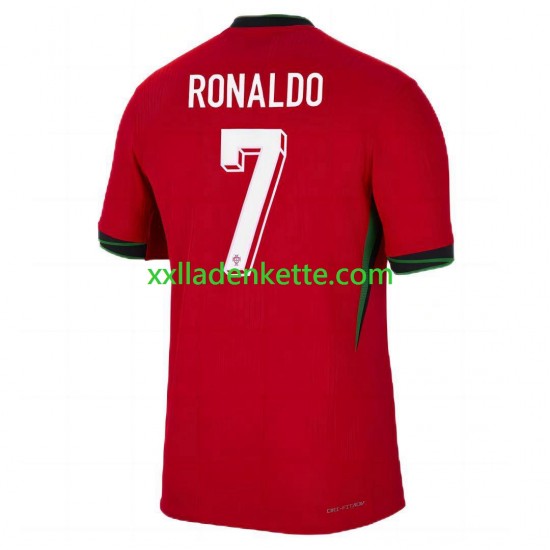 Fußballtrikot Portugal Cristiano Ronaldo 7 Herren Heim Euro 2024 Kurzarm