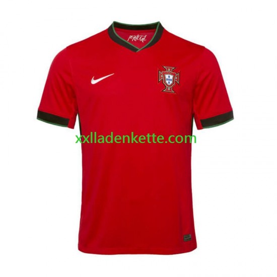 Fußballtrikot Portugal Herren Heim Euro 2024 Kurzarm