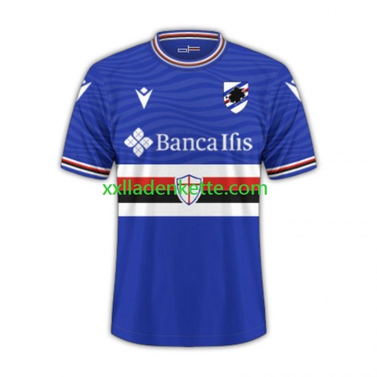 Fußballtrikot Sampdoria Herren Heim 2023-2024 Kurzarm