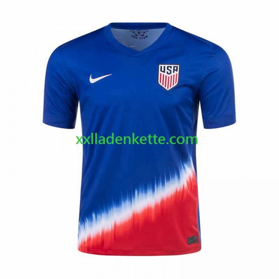 Fußballtrikot USA Herren Auswärts 2024 Kurzarm