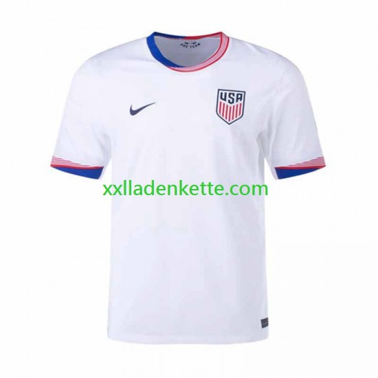 Fußballtrikot USA Herren Heim 2024 Kurzarm