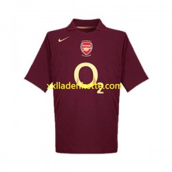 Fußballtrikot Arsenal 2005 Retro Herren Heim Kurzarm