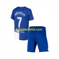 Fußballtrikot Atlético Madrid Joao Felix 7 120 Anniversary Kinder Heim 2022-2023 Kurzarm