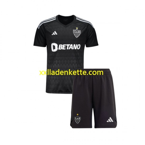 Fußballtrikot Atletico Mineiro Torwart Kinder Heim 2023 Kurzarm