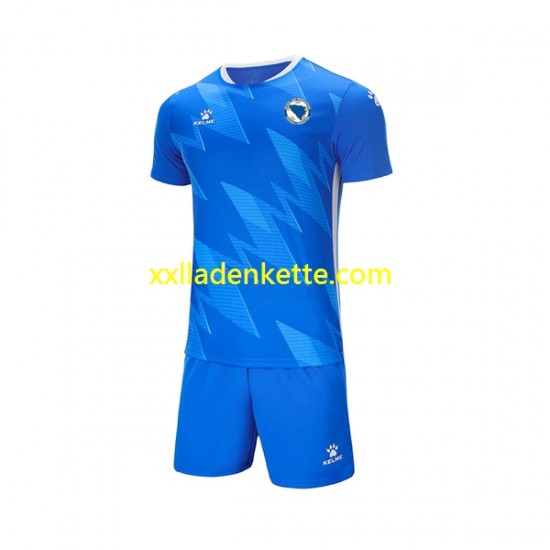 Fußballtrikot Bosnien-Herzegowina Kinder Heim 2023 Kurzarm