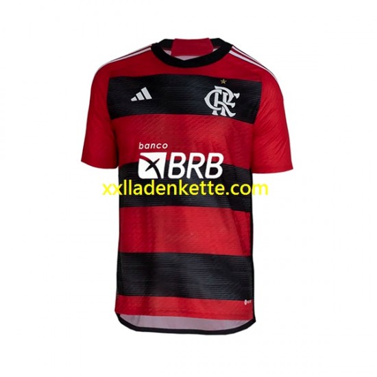 Fußballtrikot CR Flamengo Herren Heim 2023-2024 Kurzarm