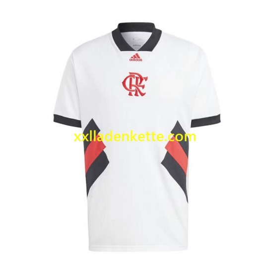 Fußballtrikot CR Flamengo Icon Retro Herren Heim 2022-2023 Kurzarm