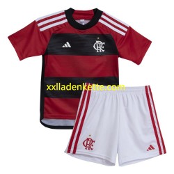 Fußballtrikot CR Flamengo Kinder Heim 2023-2024 Kurzarm
