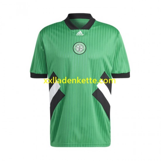 Fußballtrikot Celtic Glasgow Icon Retro Herren Heim 2022-2023 Kurzarm
