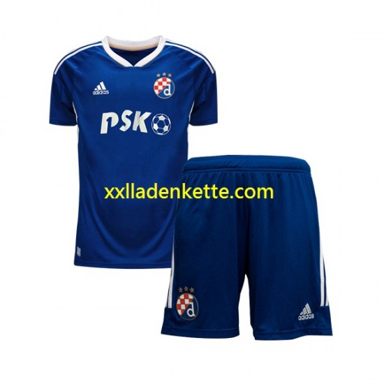 Fußballtrikot Dinamo Zagreb Kinder Heim 2022-2023 Kurzarm