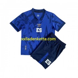 Fußballtrikot EL Salvador Kinder Heim 2023 Kurzarm