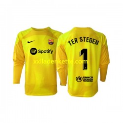 Fußballtrikot FC Barcelona Ter Stegen 1 Torwart Herren Viertes 2022-2023 Langarm