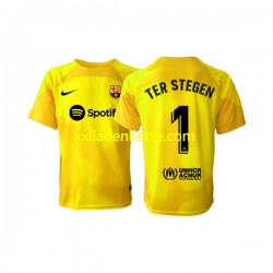 Fußballtrikot FC Barcelona Ter Stegen 1 Torwart Herren Viertes 2022-2023 Kurzarm
