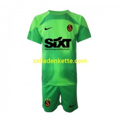 Fußballtrikot Galatasaray Torwart Kinder Heim 2022-2023 Kurzarm