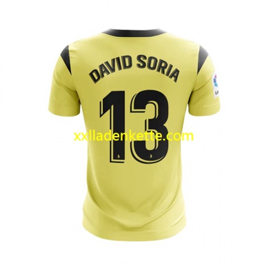 Fußballtrikot Getafe CF David Soria 13 Torwart Herren Heim 2022-2023 Kurzarm