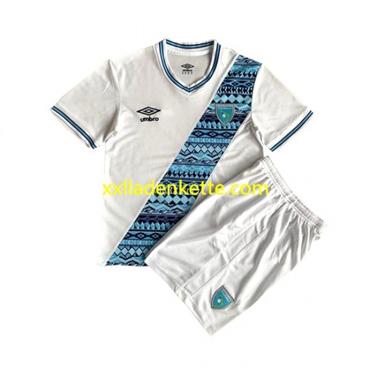 Fußballtrikot Guatemala Kinder Heim 2023 Kurzarm