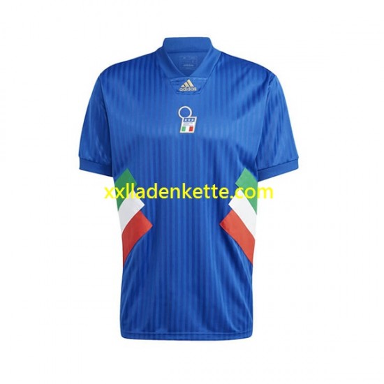 Fußballtrikot Italien Icon Retro Herren Heim 2022-2023 Kurzarm