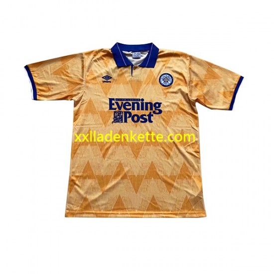Fußballtrikot Leeds United Retro Herren Auswärts 1991-1992 Kurzarm