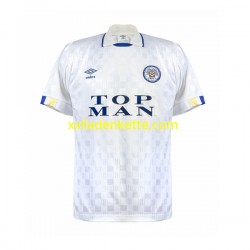 Fußballtrikot Leeds United Retro Herren Heim 1989-1990 Kurzarm