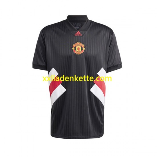 Fußballtrikot Manchester United Icon Retro Herren Heim 2022-2023 Kurzarm