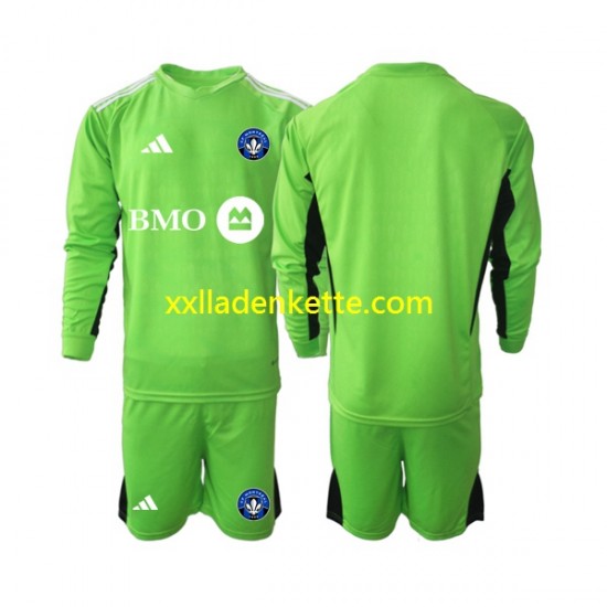 Fußballtrikot CF Montréal Torwart Kinder Heim 2023-2024 Langarm