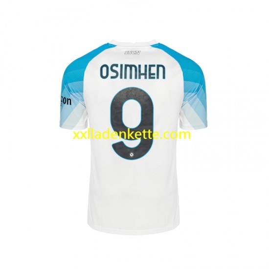 Fußballtrikot SSC Neaples Face Game Osimhen 9 Herren Heim 2022-2023 Kurzarm