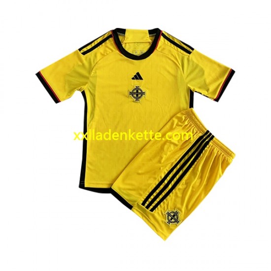 Fußballtrikot Nordirland Kinder Heim 2022-2023 Kurzarm