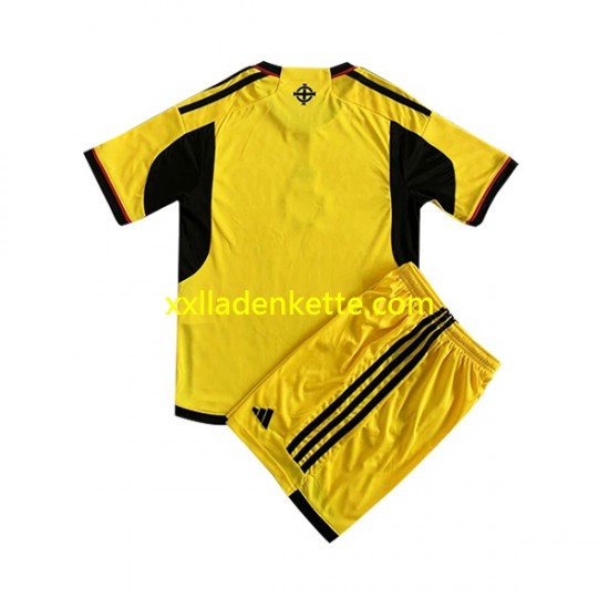 Fußballtrikot Nordirland Kinder Heim 2022-2023 Kurzarm