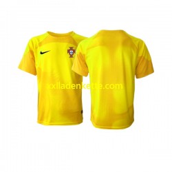 Fußballtrikot Portugal Torwart Herren Heim World Cup 2022 Kurzarm