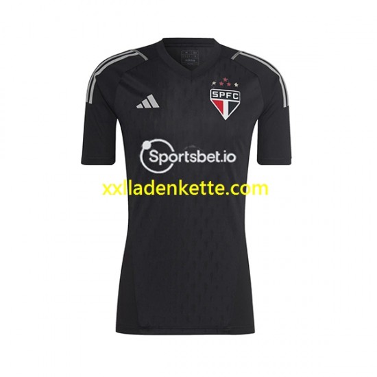 Fußballtrikot Sao Paulo Torwart Herren Heim 2023-2024 Kurzarm
